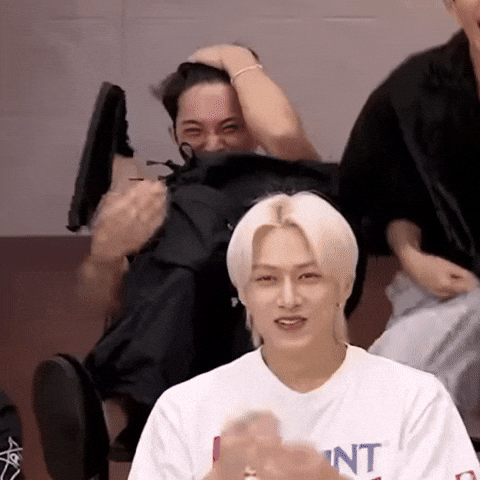 Embarrassed Kim Mingyu GIF