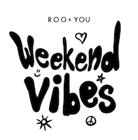 Vibes Weekend Sticker by Roo & You