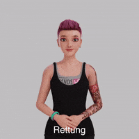 Avatar Gebärdensprache GIF by Sign Time - SiMAX