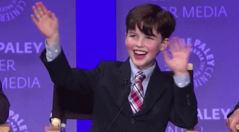 sheldon cooper hello GIF by The Paley Center for Media