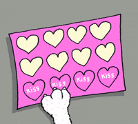 i love you kiss GIF by Chippy the Dog