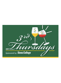 SienaAlumniRelations siena green and gold siena college third thursday Sticker