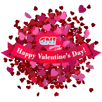 Saint Valentines Love Sticker by CNI