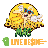Banana Mac Sticker by Hemp Hop