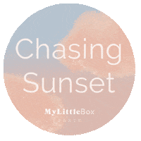 Pink Sky Sticker by My Little Box Japan