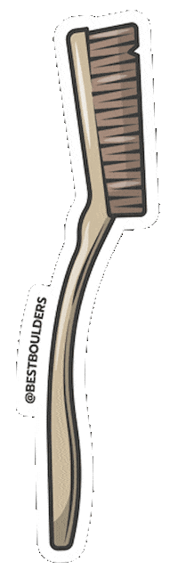 Brush Climbing Sticker by BestBoulders