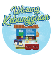 majuinwarung Sticker by Kudo Indonesia