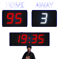 3 Away Sticker