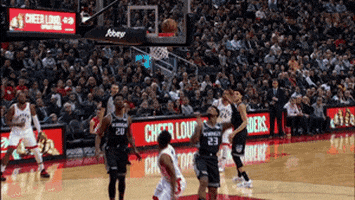 Toronto Raptors Point GIF by NBA