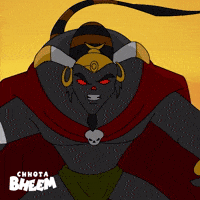 Dark Lord Monster GIF by Chhota Bheem