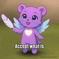 Accept Let Go GIF by MishaHeartseer