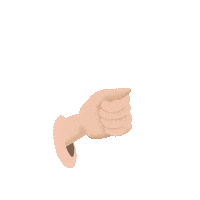 Flowers Hand Sticker