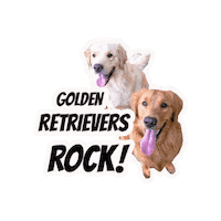 Dogs Retriever Sticker by Milagency