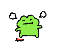 Angry Drawing Sticker