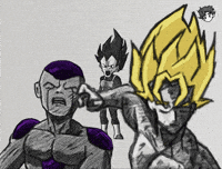 AniDraw6022 anime drawing goku dragon ball GIF