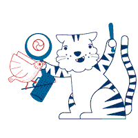 Happy Republica Dominicana Sticker by Embajada de Corea en RD