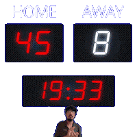 8 Away Sticker
