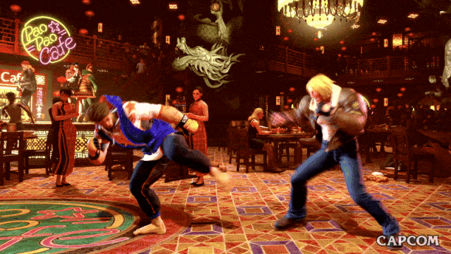 Street Fighter Kick GIF by CAPCOM