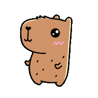 capybara capi Sticker by Capivarinha