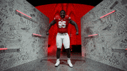 Screaming College Football GIF by Wisconsin Badgers