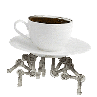 First Coffee Sticker by Sholim