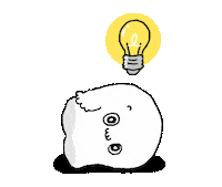 Idea Light Bulb Sticker