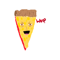 Pizza Hut What Sticker