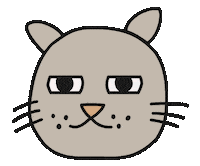 Cat Tears Sticker by Thank You Coffee