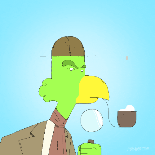 Sherlock Holmes Lol GIF by Animation Domination High-Def
