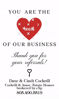we heart you cockrill daveandcindi cockrill and associates heart of business GIF