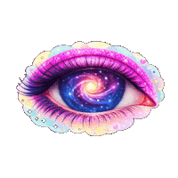 Glow Another Dimension Sticker