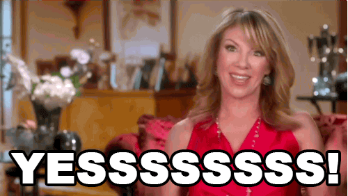Happy Real Housewives GIF
