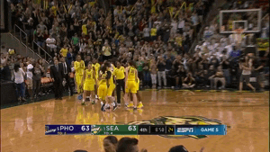 high five wnba playoffs GIF by WNBA