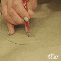 Scratch Digging GIF by The Great Pottery Throw Down