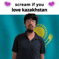 Kazakhstan Flag GIF