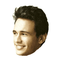 james franco STICKER by imoji