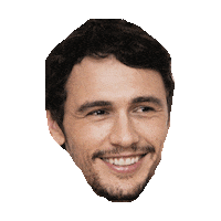 james franco STICKER by imoji