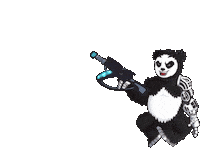 Nft Shooting Sticker by Endangered Labs