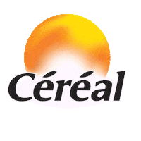 CEREAL-Italia smile black sun monster Sticker