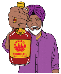 southgateliquors beer wine purple vodka Sticker