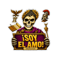 Halloween Skull Sticker