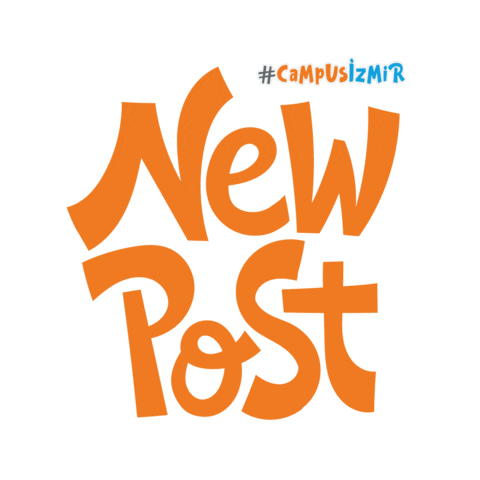 New Post Np Sticker by Izmir University of Economics
