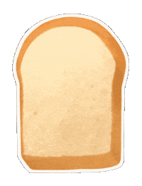 Strawberry Jam Bread Sticker