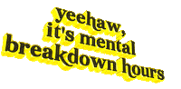 Mental Breakdown Sticker by AnimatedText