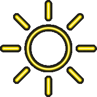 Neon Sticker by Soffieria Monti