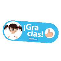 Gracias Te Esperamos Sticker by Aldeas Infantiles SOS Chile