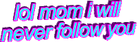 social media pink Sticker by AnimatedText