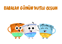 Fathers Day Happiness Sticker by Tambu Klavye