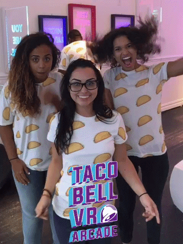 vrarcade GIF by Taco Bell VR Arcade