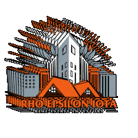 rhoepsiloniota rei rho real estate professionals fraternity life Sticker